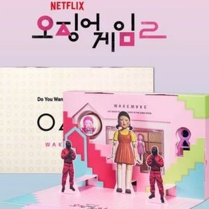WAKEMAKE WM X Netflix Squid Game Get Ready with Younghee Make up Set | Korean